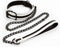 NS Novelties - Glo Collar And Leash - Bondage / SM Collar and leash Glow in the dark
