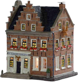 Dickensville Kersthuisje Apotheek Dokkum 16 X 14 Cm Porselein