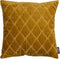 WOOOD Nella Kussen - Velvet - Warm Geel - 45x45x10