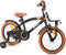 AMIGO 2Cool Jongensfiets 16 Inch - Kinderfiets voor 4 tot 6 Jaar - 100-115 cm - Zwart - met Zijwieltjes