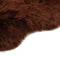 vidaXL - Vloerkleed - 60x90 - cm - kunstschapenvacht - bruin