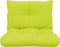 vidaXL - Palletkussens - 2 - st - stof - heldergroen