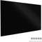 Navaris glassboard - Magnetisch bord 90 x 60 cm - Inclusief magneten en marker - Zwart