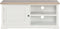 vidaXL - Tv-meubel - 90x30x40 - cm - hout - wit