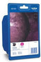 Brother LC-1220M - Inktcartridge - 300 pagina's - Magenta