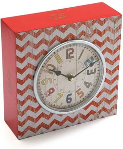 Bordsklocka Versa Hout (10 x 23 x 23 cm)