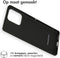 iMoshion Hoesje Geschikt voor Motorola Edge 40 Pro Hoesje Siliconen - iMoshion Color Backcover - Zwart