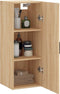 vidaXL - Hangkast - 34,5x34x90 - cm - sonoma - eikenkleurig