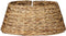 House of Seasons Kerstboomrok - Opvouwbaar - H26 x Ø58 cm - Zeegras - Bruin