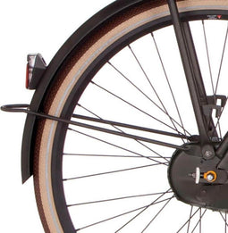 Cortina Spatbordstang achter 28 U4 black gold matt