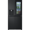LG GMG861EPAE - Amerikaanse koelkast - Total No Frost InstaView - Essence Mat Zwart