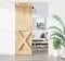 vidaXL - Schuifdeur - met - beslag - 70x210 - cm - massief - grenenhout