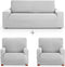 Sofa hoes set Eysa ULISES Parelgrijs 3 Onderdelen