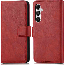 imoshion Samsung Galaxy A35 - Luxe Bookcase - 3 pasjes - Rood