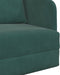 vidaXL - Vloersofa - Bed - 2-in-1 - Donkergroen - 65x80x83 - cm - Velvet