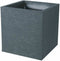 Bloempot EDA Vierkant Donker grijs (39 x 39 x 43 cm)