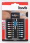 KWB 107100 - Schroefbitset - 31-delig met Click bithouder in klapbox (1 set)