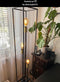 Lucide RUBEN - Vloerlamp - 3xE27 - Hoogte 1,20m - Zwart