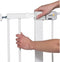 Safety 1st Auto Close Traphekje - 73 t/m 80 cm - Uitbreidbaar - Klembevestiging - Metal White