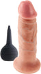 Pipedream King Cock Realistische Spuitende Squirting Dildo - 15 cm - beige