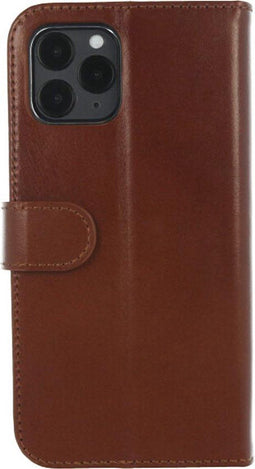 Valenta iPhone 12 - Book Case - Handgemaakt - Bruin