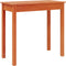 vidaXL - Wandtafel - 80x40x75 - cm - massief - grenenhout - wasbruin