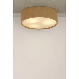 Home ESPRIT - Plafondlamp - Touw 50 W - Bruin