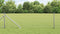 vidaXL - Hekpalen - met - Spike - 7 - stuks - Ø32 - mm - 60 - cm - Gegalvaniseerd - Staal