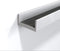 Sigel wandrail - MEET-UP - zilver - aluminium - 2 meter x 4,4 cm - SI-MU060