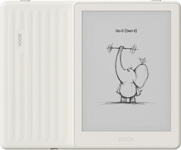 BOOX Go 6 (Gen II) - 6'' e-Reader - 300 PPI ePaper Android 3 GB RAM 32 GB opslag Schelp