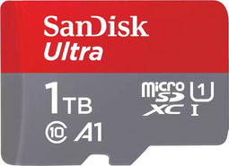 SanDisk Ultra - microSDXC 1TB - 150MB/s leessnelheid - A1 klasse