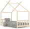 vidaXL - Kinderbedframe - massief - grenenhout - 90x200 - cm
