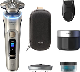 Philips i9000 Prestige Ultra XP9403 - Elektrisch scheerapparaat - SkinIQ Pro Wet&Dry - Zwart