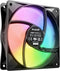 be quiet! LIGHT WINGS LX - Case Fan - 120mm - 87.5 cfm - 1600 rpm - 25.5 dBA - ARGB LED - zwart (3-pack)