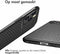 iMoshion Hoesje Geschikt voor iPhone 12 Pro Max Hoesje Siliconen - iMoshion Carbon Softcase Backcover - Zwart