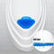 Synx Tools Urinoirmatje 2 Stuks Blauw Mint - urinoirmatten - luchtverfrisser - 60 dagen geurend -rooster - met Mint geur Anti spat mat WC - Toilet Mat - Blauw - Frisse geur - Urine Mat- Anti Splash Mat - Wc Rooster - Urinoirrooster