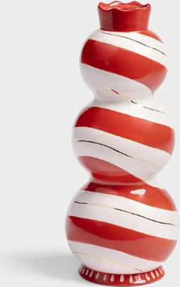 &Klevering kandelaar Jolly rood