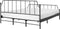 MAURESSAC - Tweepersoonsbed - Zwart - 180 x 200 cm - Metaal