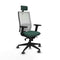 Bureaustoel Piqueras y Crespo 2D066G2 Groen