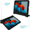 imoshion Galaxy Tab S7/S8 - Kidsproof Backcover - Schokabsorberend met handvat - Zwart