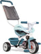 Smoby Be Move Comfort - Driewieler met duwstang - Veiligheidsfeatures - Pastel Blauw