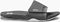 Reef Fanning - Slide - Flesopener onder zool - Grijs (44)