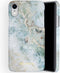 Selencia Hoesje Geschikt voor iPhone Xr Hoesje - Selencia Maya Fashion Backcover - blauw