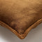 Dutch Decor CILLY - Kussenhoes fleece 45x45 cm - Tobacco Brown - bruin - met rits
