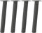 vidaXL - Salontafelpoten - 4 - st - 42 - cm - staal - antraciet