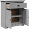 vidaXL - Gangkast - BODO - 80x35x90 - cm - grijs