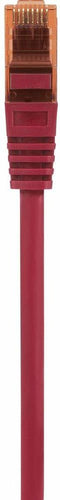 Renkforce RF-5047416 RJ45 Netwerkkabel, patchkabel CAT 6 U/UTP 0.50 m Rood Snagless, Vlambestendig 1 stuk(s)