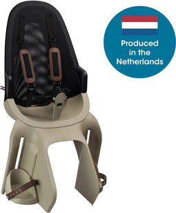 Qibbel Air - Fietsstoeltje Achter - Quick Connect - Cappuccino