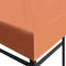 vidaXL - Prieeldak - 310 - g/m² - 4x3 - m - oranje