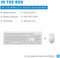 HP 230 - Draadloze Muis- en Toetsenbordcombo - AZERTY - Wit
